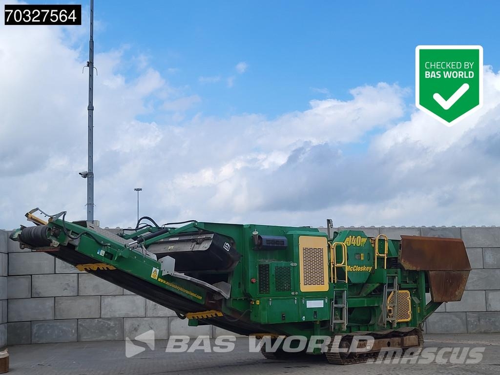 McCloskey J40 v2 الكسارات المتنقلة