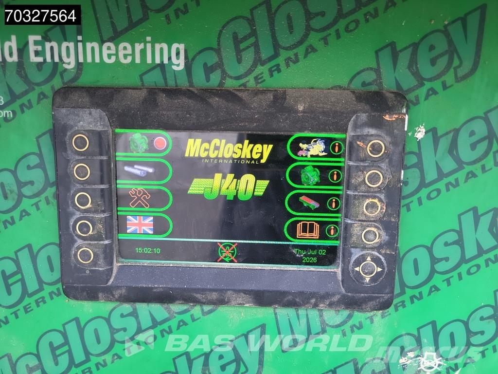 McCloskey J40 v2 الكسارات المتنقلة