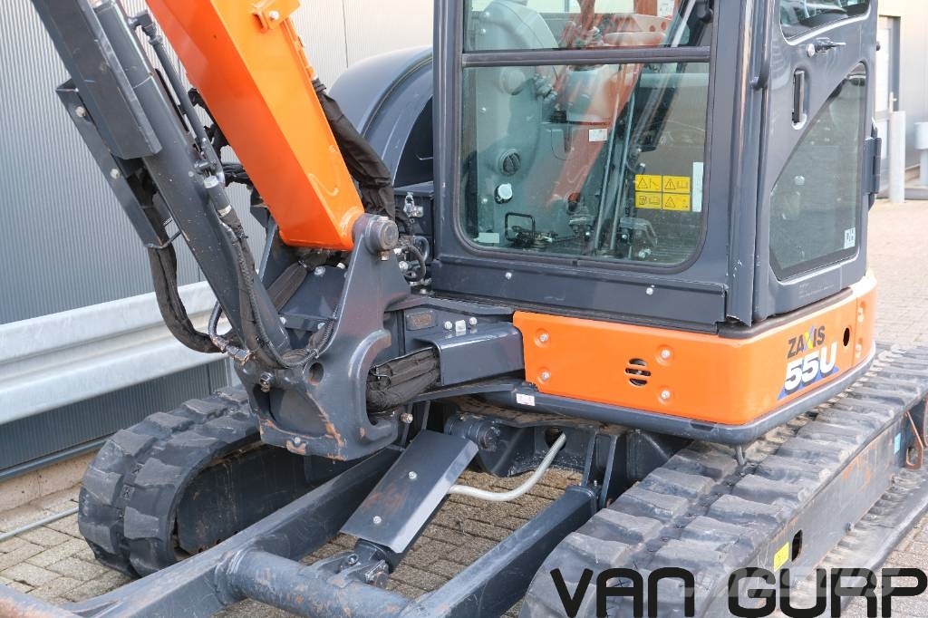 Hitachi ZX 55 U-6 CLR | 2022 | 905h | A/C, 2022, Wijhe