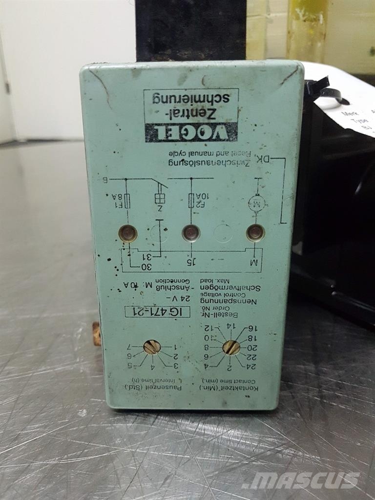 Ahlmann AZ14-Vogel KFG1-2 24V-Lubricating system Σασί - πλαίσιο