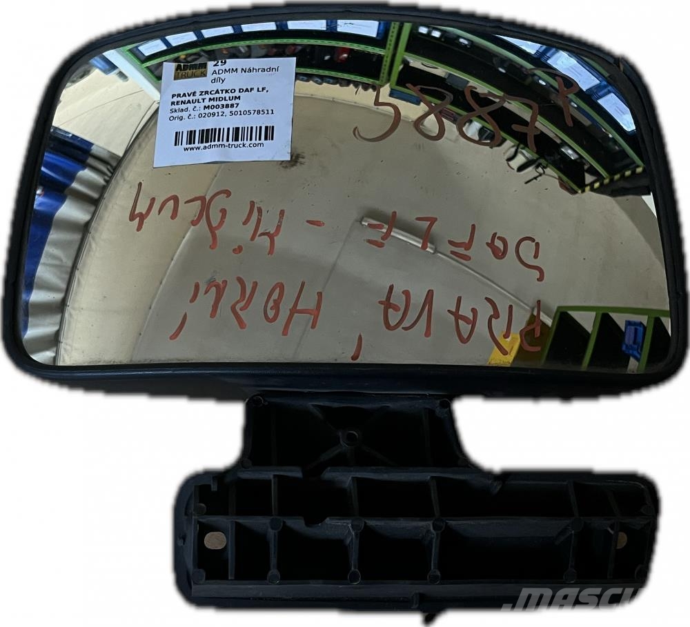 DAF LF, RENAULT MIDLUM ZRCÁTKO PRAVÉ 020912, 501057851 Doprava – ostatní