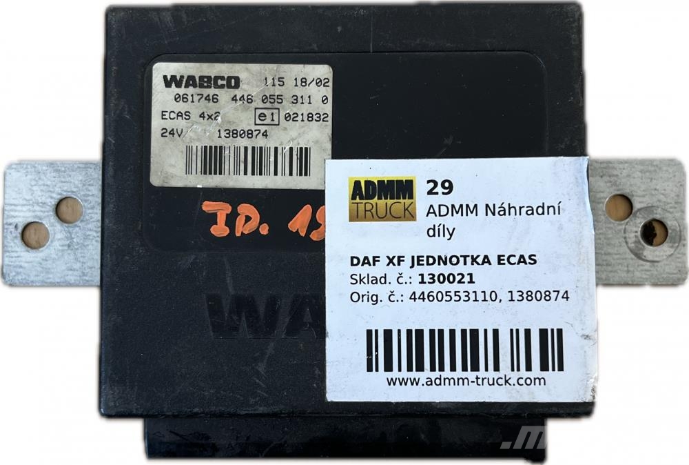 DAF XF JEDNOTKA ECAS 4460553110, 1380874 Transport Sonstige
