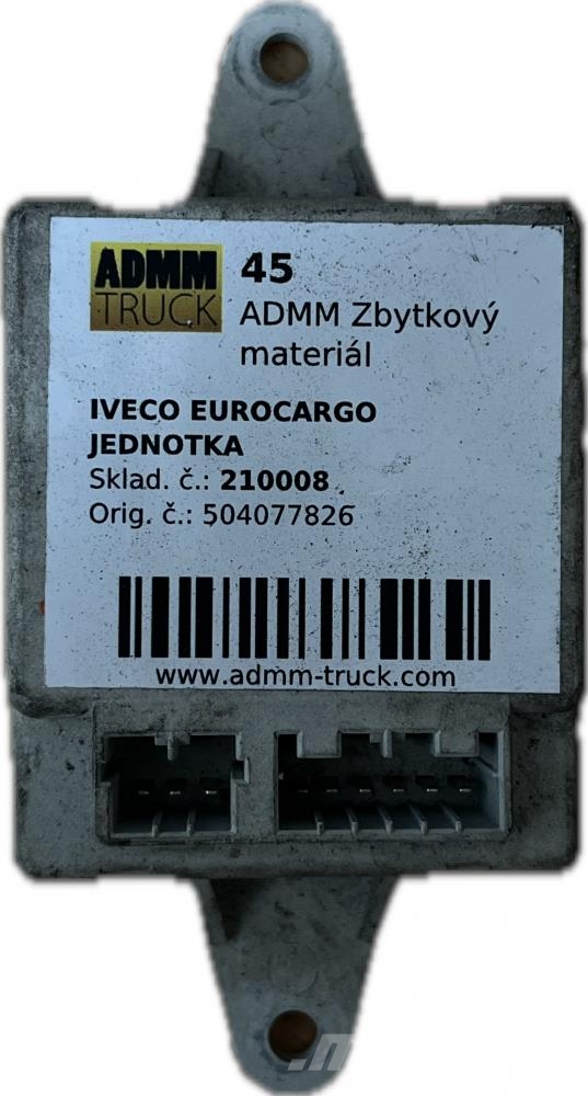 Iveco EUROCARGO JEDNOTKA 504077826 其他組件