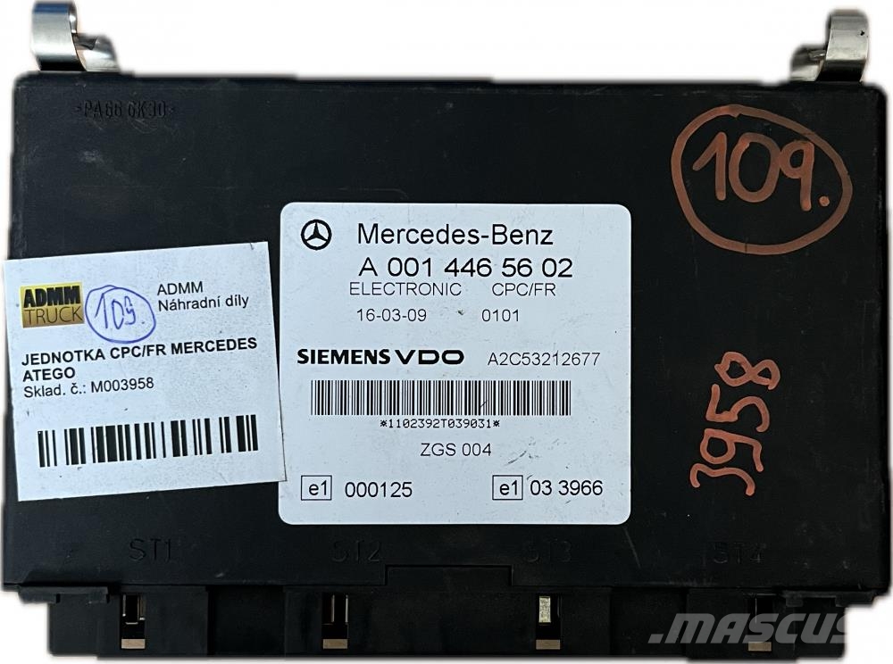  JEDNOTKA CPC/FR MERCEDES ATEGO A0014465602 Transportation - Others