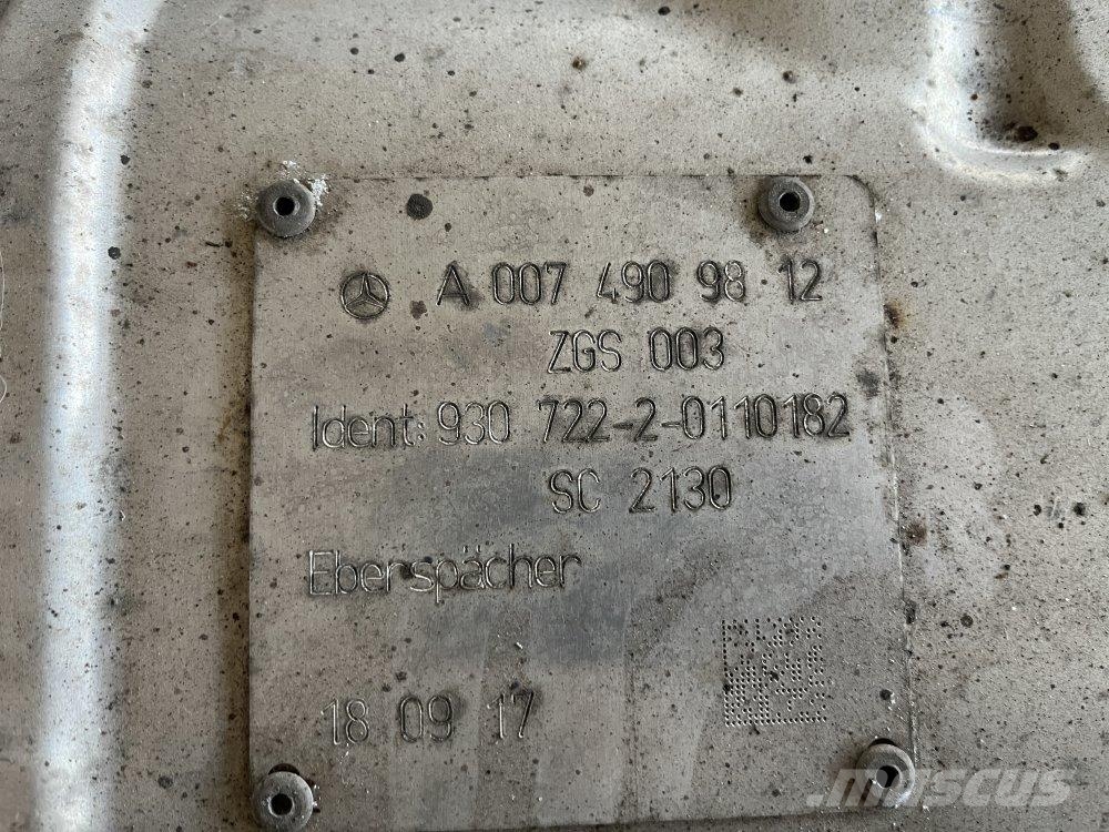  MERCDES ATEGO VÝFUK A 014 490 01 12, A0074909812 运输工具-其他