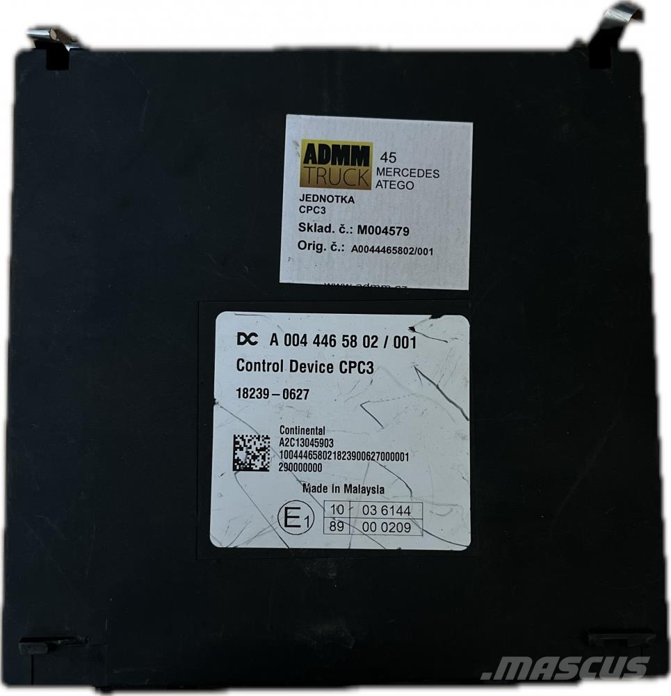 Mercedes-Benz ATEGO JEDNOTKA CPC3 A0044465802/001 Transport - Anderen