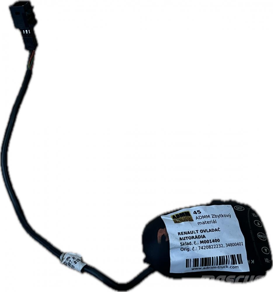 Renault MIDLUM PŘEPÍNAČ RADIO Muut
