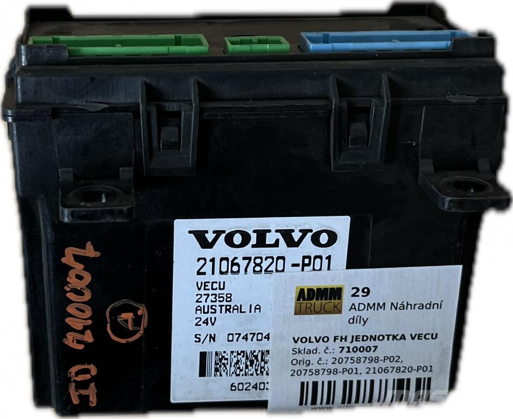 Volvo FH JEDNOTKA VECU 20758798-P02, 20758798-P01, 21067 Транспорт - Інші