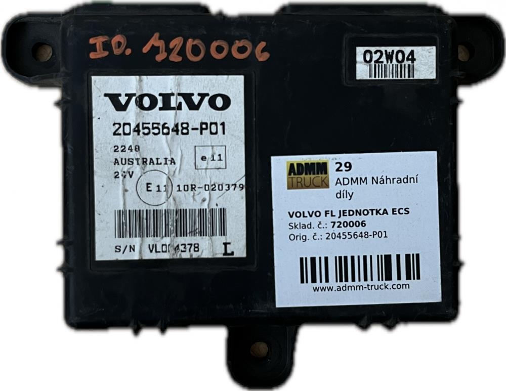 Volvo FL JEDNOTKA ECS 20455648-P01 Транспорт - Інші