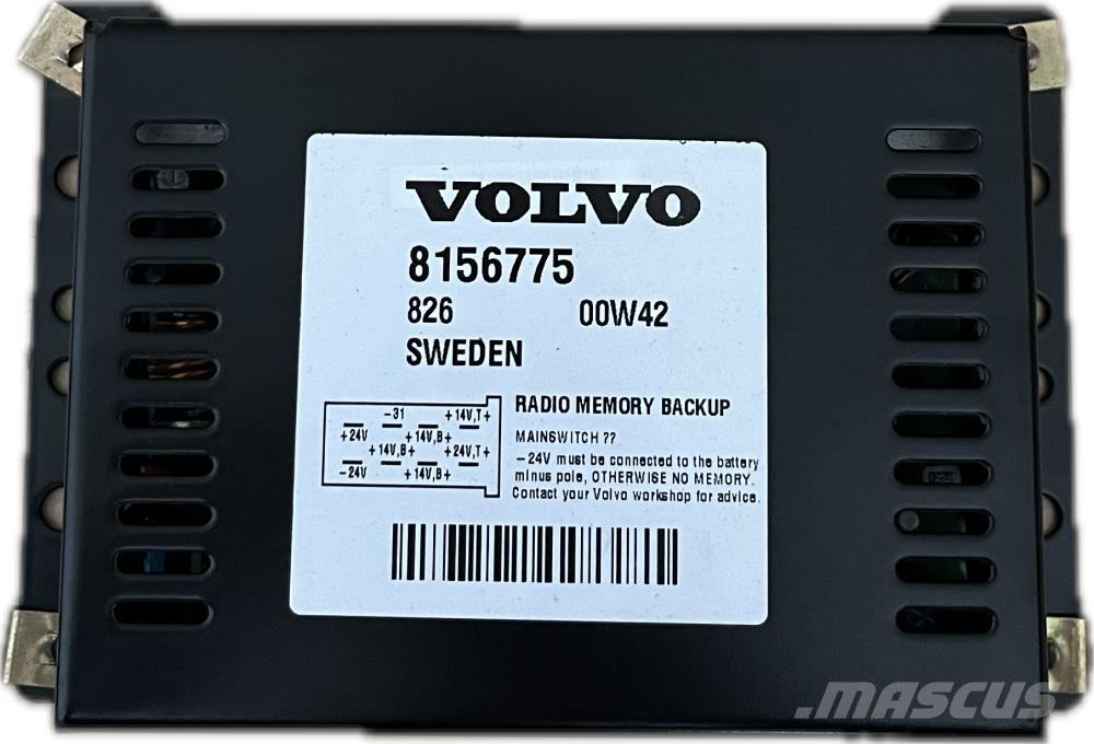 Volvo FL RÁDIO ZESILOVAČ, JEDNOTKA, SWEDEN, RADIO MEMORY Transport – Andet