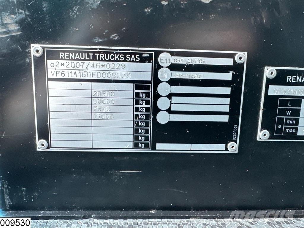 Renault T 460 EURO 6, Retarder, PTO Седельные тягачи