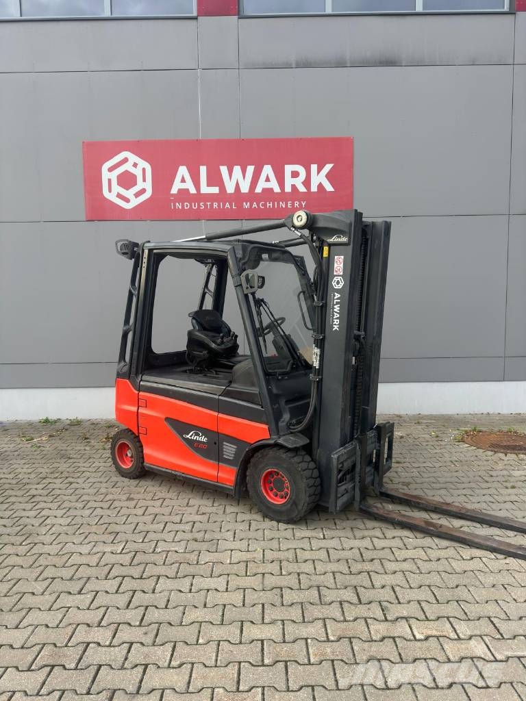 Linde E20 Elektriskie autoiekrāvēji