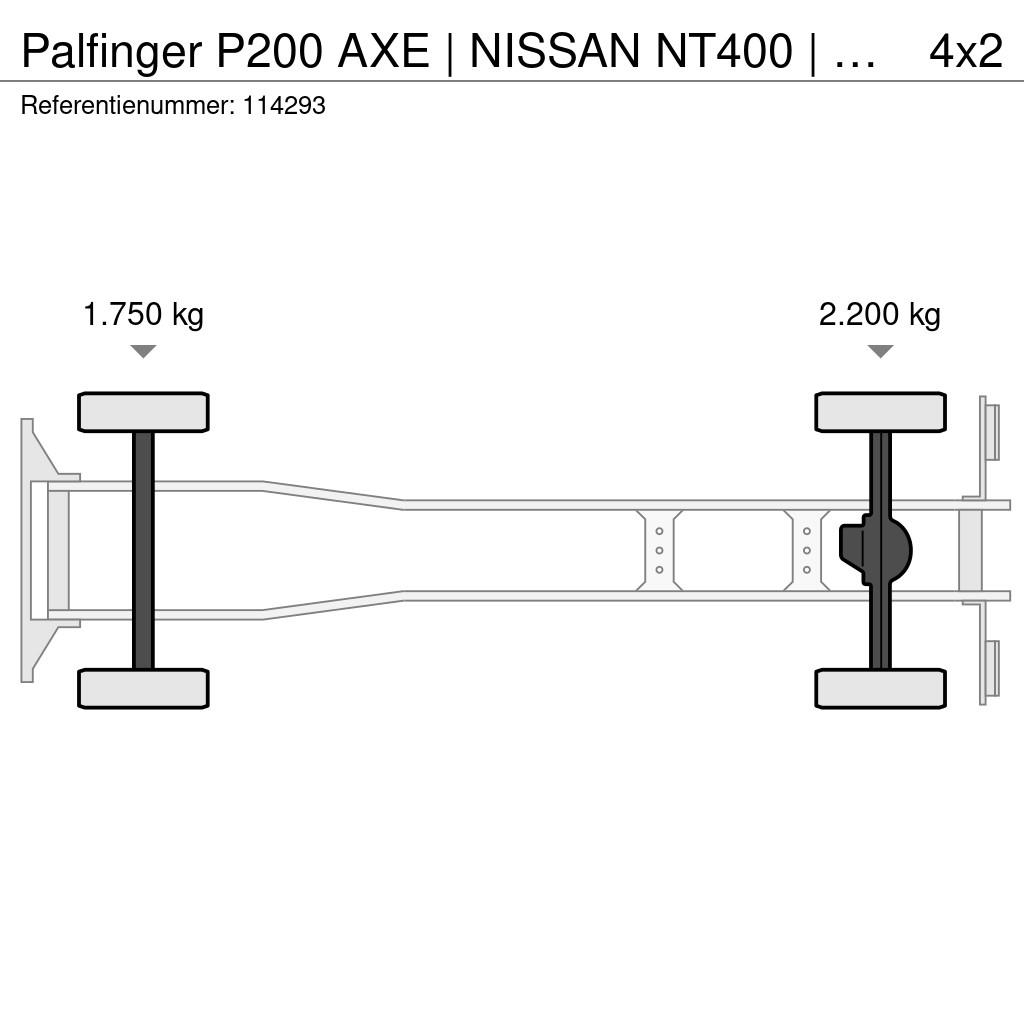 Palfinger P200 AXE | NISSAN NT400 | 20 METER | LOW KM F24P المنصات الهوائية المثبتة على شاحنة