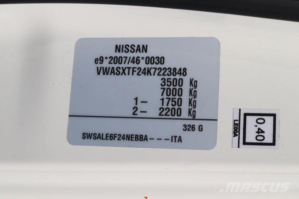 Palfinger P200 AXE | NISSAN NT400 | 20 METER | LOW KM F24P المنصات الهوائية المثبتة على شاحنة