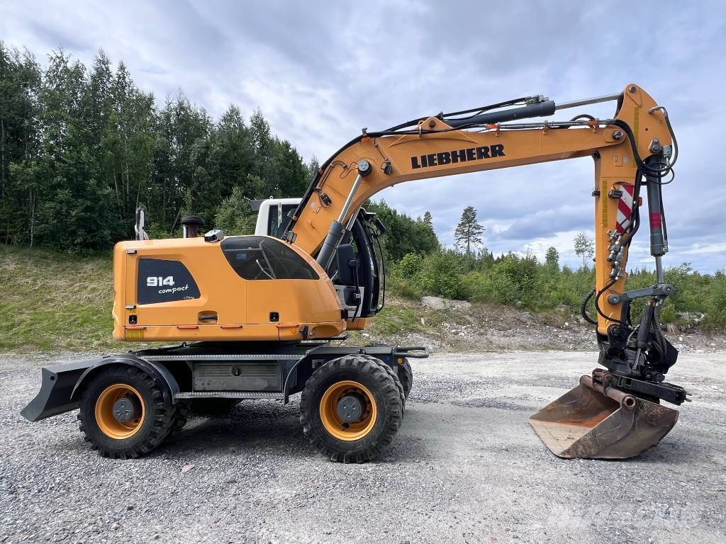 Liebherr A 914 Compact med boggie vagn Ratiniai ekskavatoriai