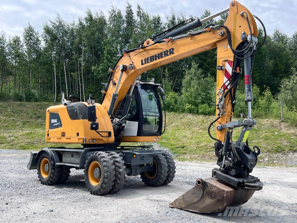 Liebherr A 914 Compact med boggie vagn Ratiniai ekskavatoriai