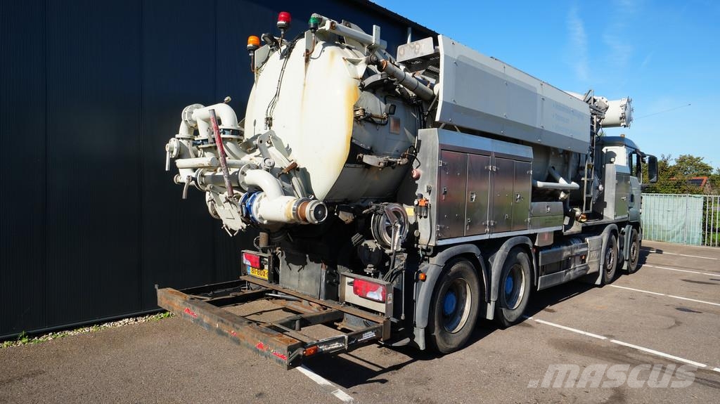 MAN TGS41.400 8x4 KOKS MegaVac 800/304 ADR SKY SIR 14m コンバイン／バキュームトラック