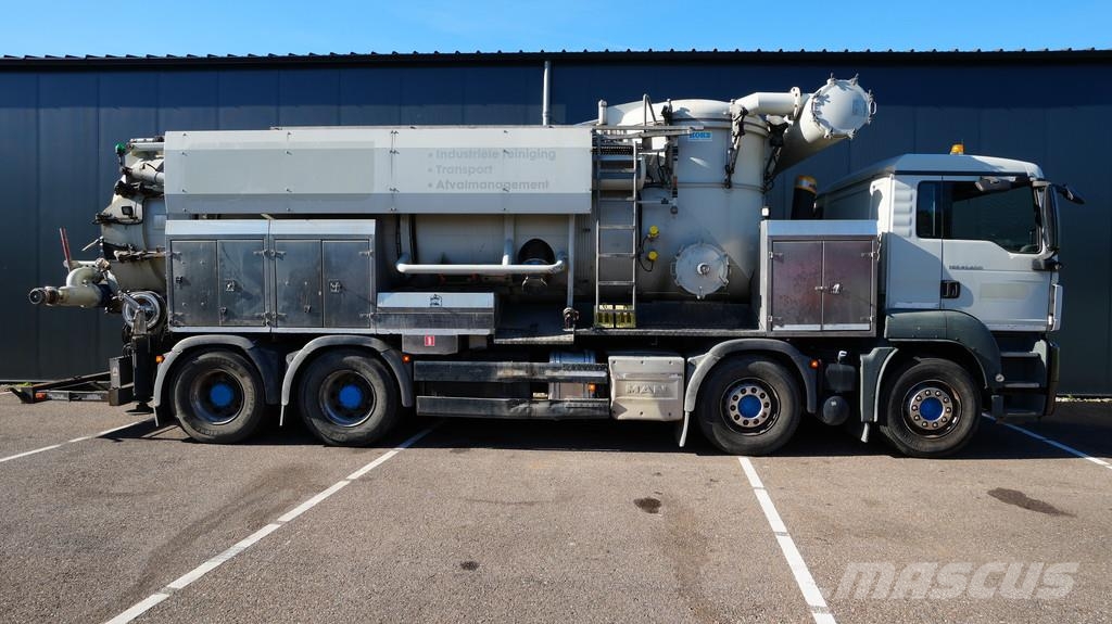 MAN TGS41.400 8x4 KOKS MegaVac 800/304 ADR SKY SIR 14m コンバイン／バキュームトラック
