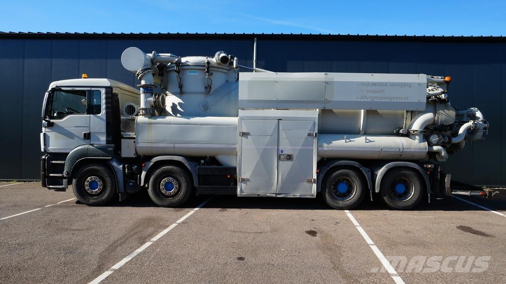 MAN TGS41.400 8x4 KOKS MegaVac 800/304 ADR SKY SIR 14m コンバイン／バキュームトラック