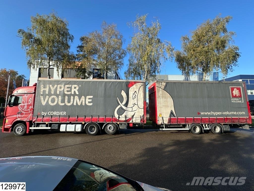 Mercedes-Benz Actros 2548 EURO 6, 6x2, Lift roof, Combi Tents