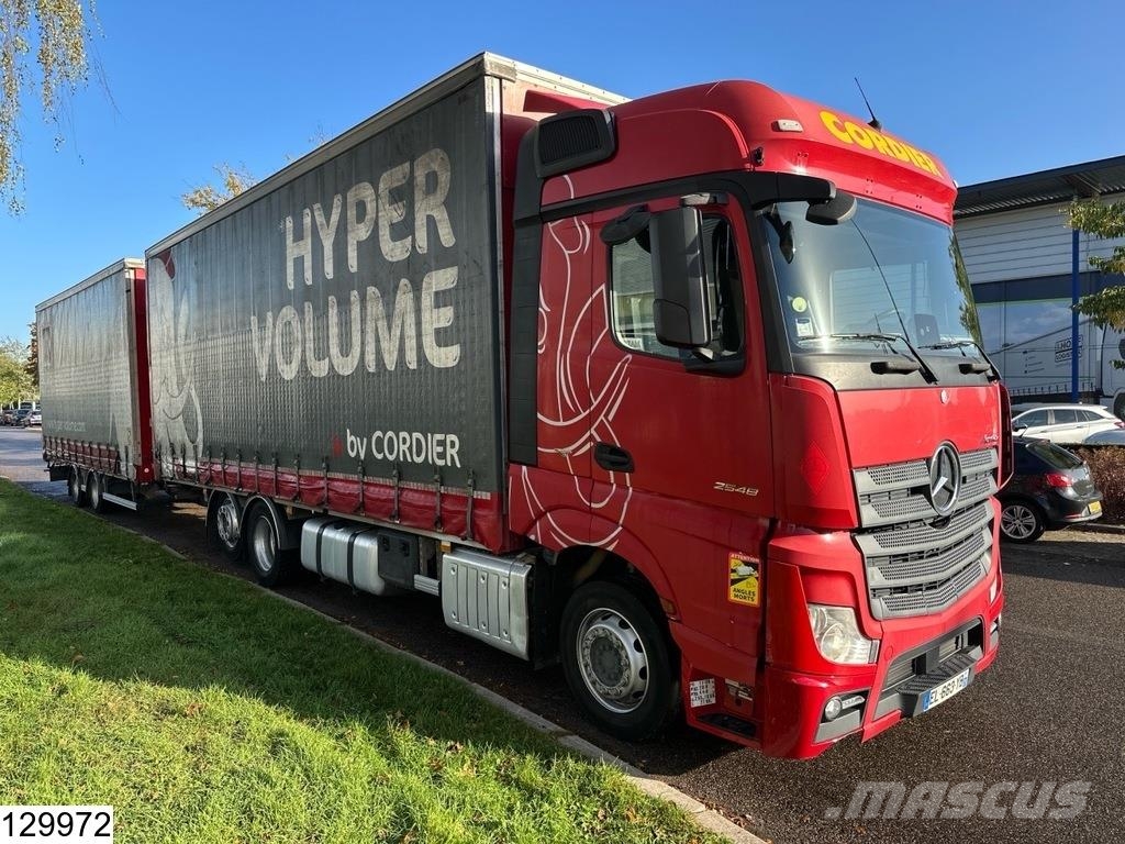 Mercedes-Benz Actros 2548 EURO 6, 6x2, Lift roof, Combi Tents