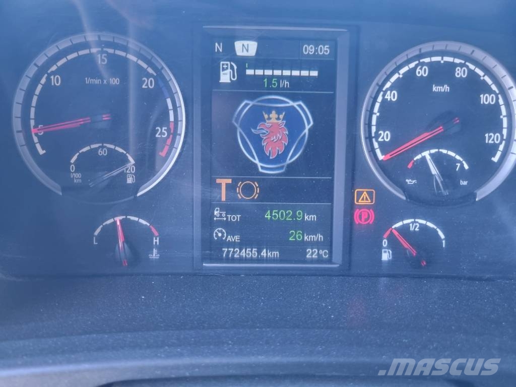 Scania R 480 LB شاحنات بمقصورة وهيكل