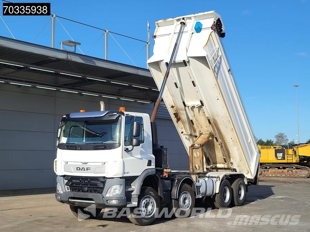 DAF CF 450 CF 8X4 19m3 tipper steel suspension Big-Axl Kallurid