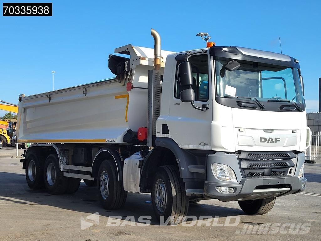 DAF CF 450 CF 8X4 19m3 tipper steel suspension Big-Axl Kiper tovornjaki