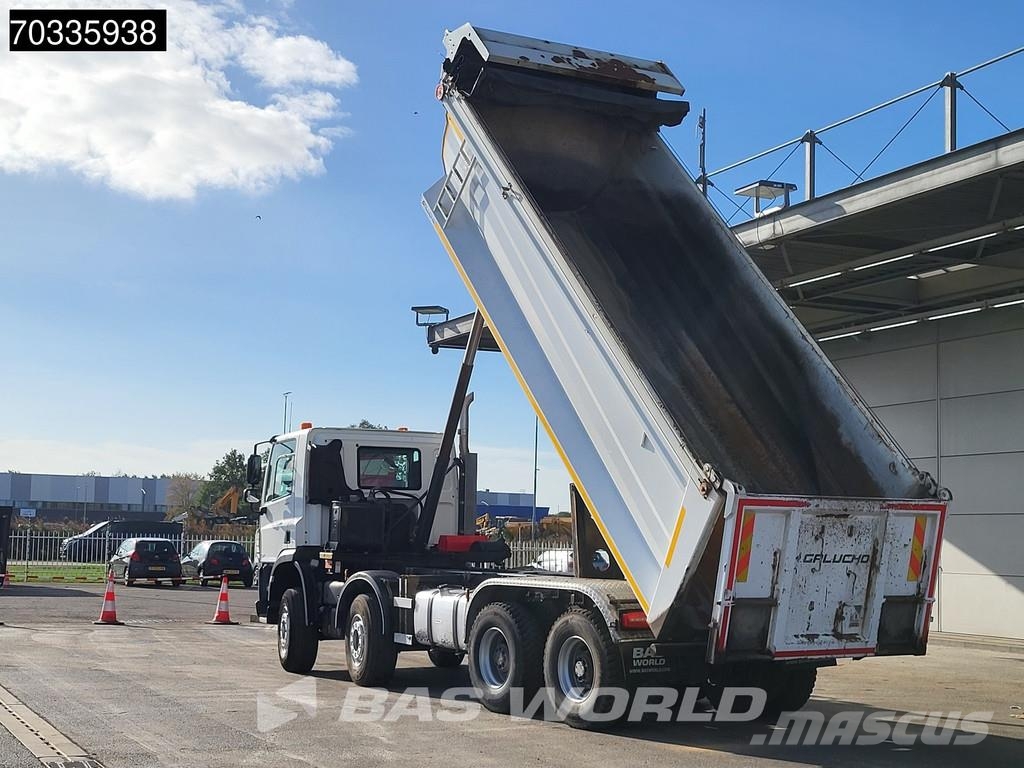 DAF CF 450 CF 8X4 19m3 tipper steel suspension Big-Axl Kallurid