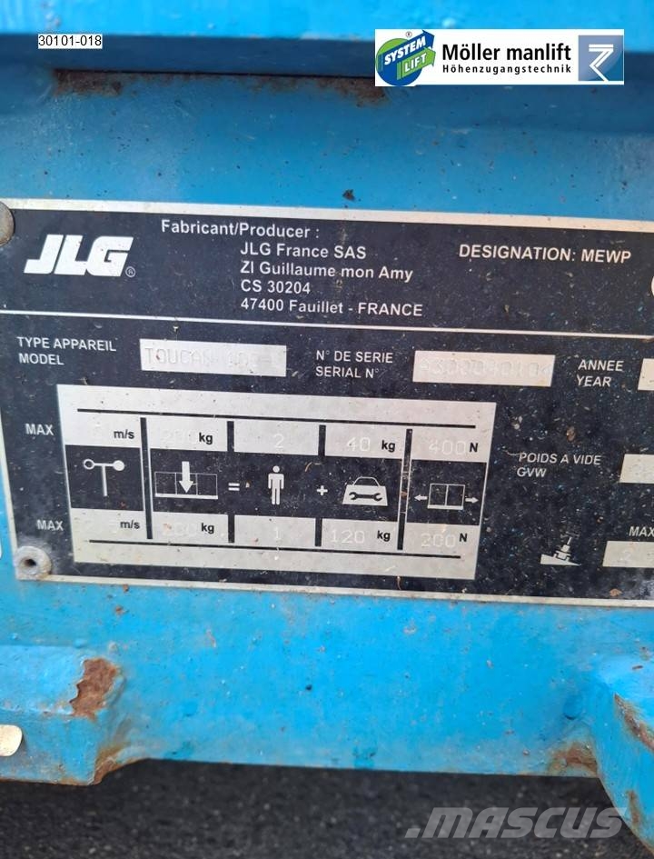 JLG Toucan 10 E-L Další zvedače a plošiny