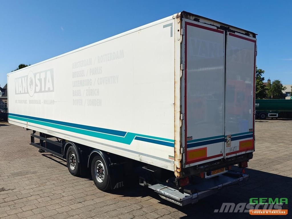 SYSTEM TRAILERS LPRS 18 Enclosed Body 13.6m + Unde 박스 바디 세미 트레일러