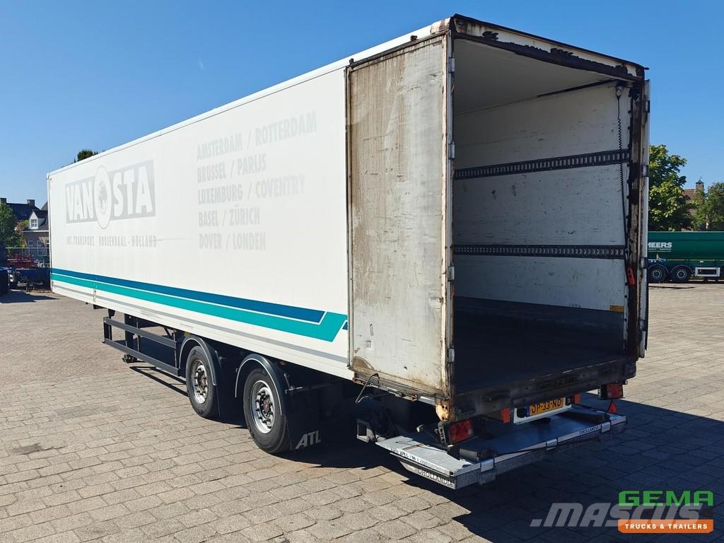SYSTEM TRAILERS LPRS 18 Enclosed Body 13.6m + Unde 박스 바디 세미 트레일러