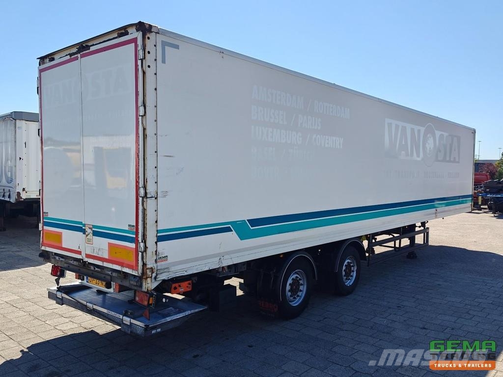SYSTEM TRAILERS LPRS 18 Enclosed Body 13.6m + Unde 박스 바디 세미 트레일러
