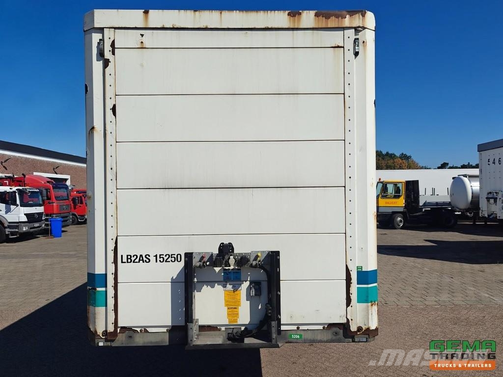 SYSTEM TRAILERS LPRS 18 Enclosed Body 13.6m + Unde 박스 바디 세미 트레일러