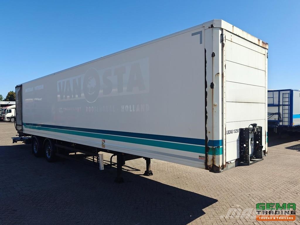 SYSTEM TRAILERS LPRS 18 Enclosed Body 13.6m + Unde 박스 바디 세미 트레일러