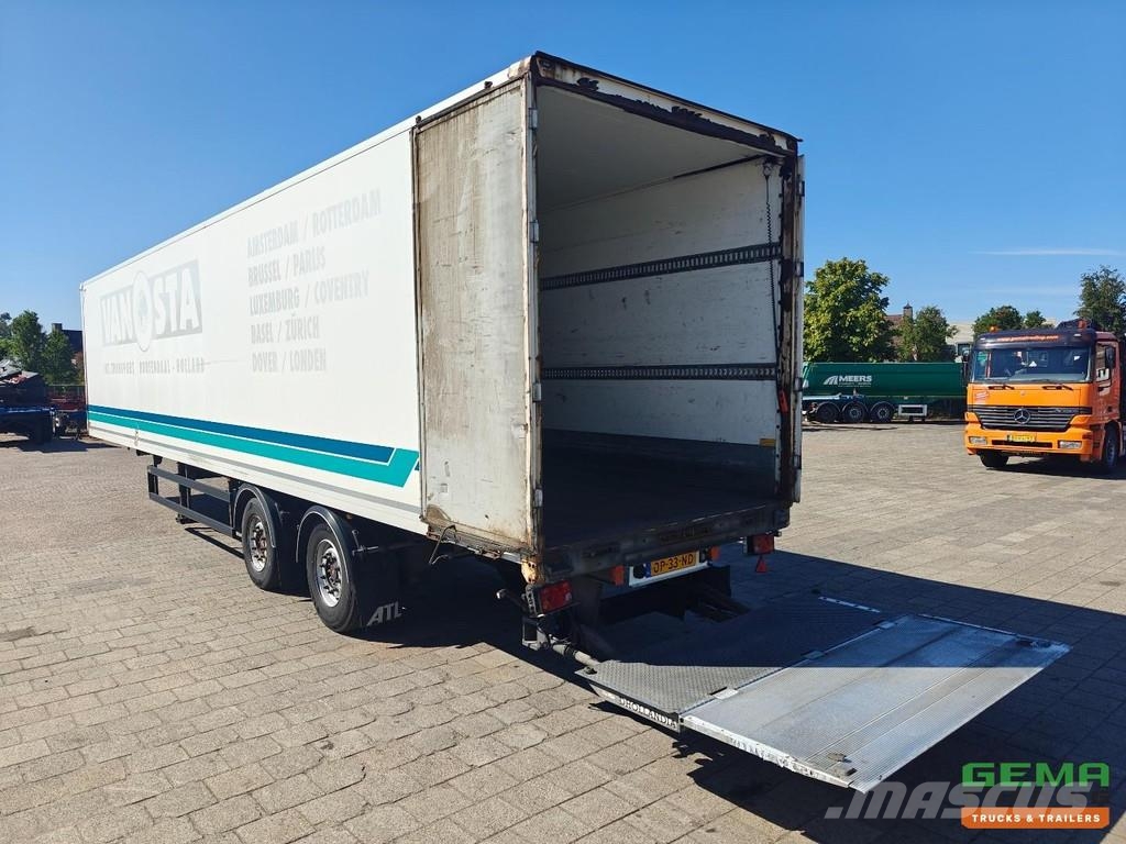 SYSTEM TRAILERS LPRS 18 Enclosed Body 13.6m + Unde 박스 바디 세미 트레일러