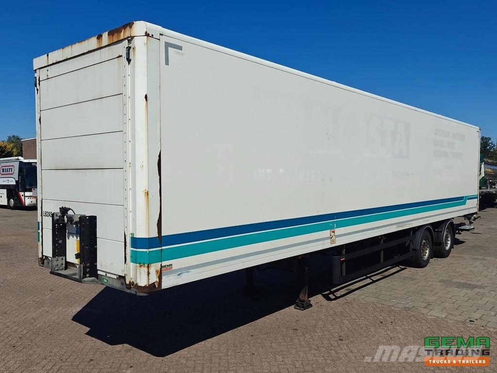 SYSTEM TRAILERS LPRS 18 Enclosed Body 13.6m + Unde 박스 바디 세미 트레일러
