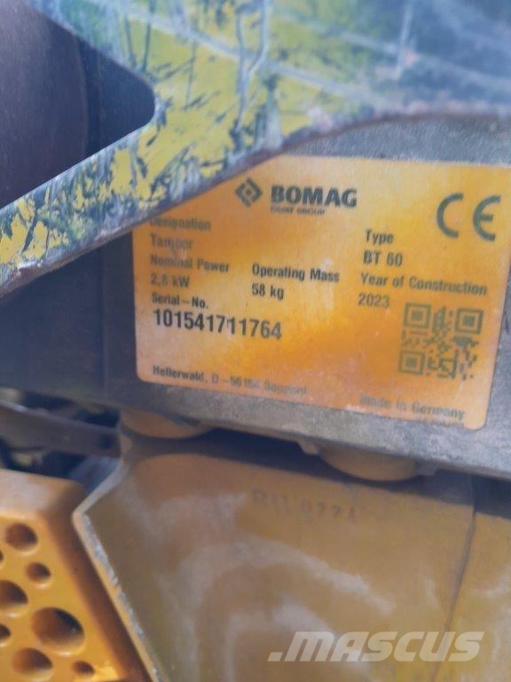 Bomag STAMPFER BT60 / 23CM Vibratori