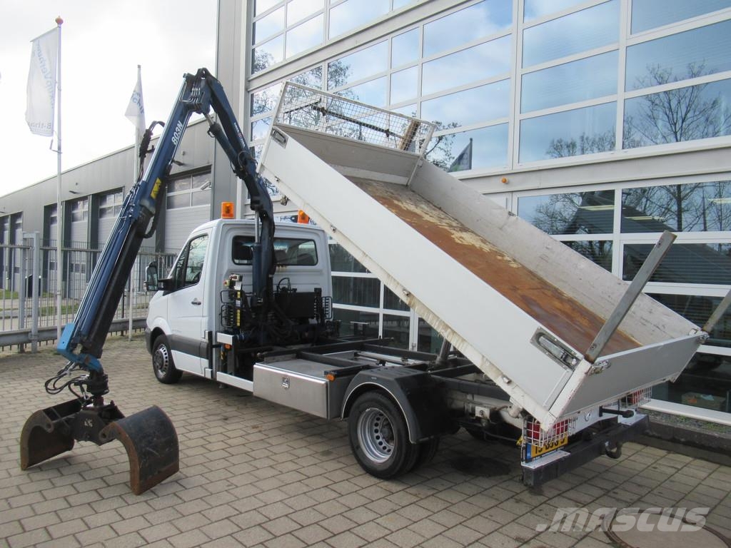 Mercedes-Benz Sprinter 519 CDI 3.0 6-Cil. 140KW Kipper + Kraan A Wywrotki