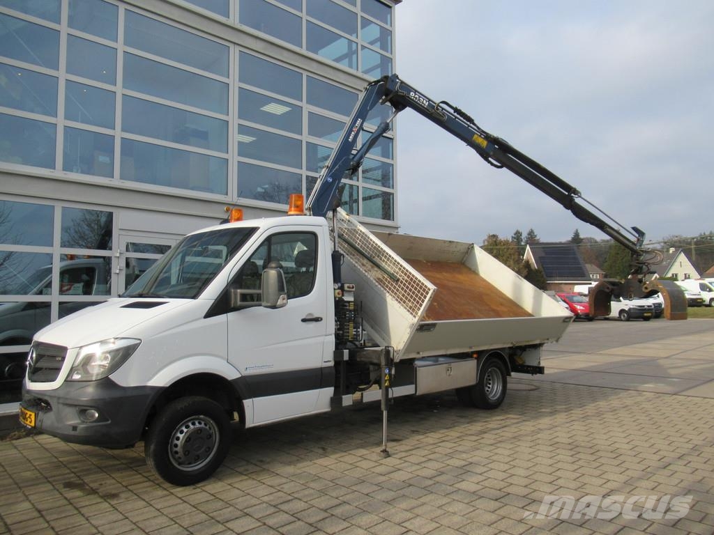 Mercedes-Benz Sprinter 519 CDI 3.0 6-Cil. 140KW Kipper + Kraan A Wywrotki