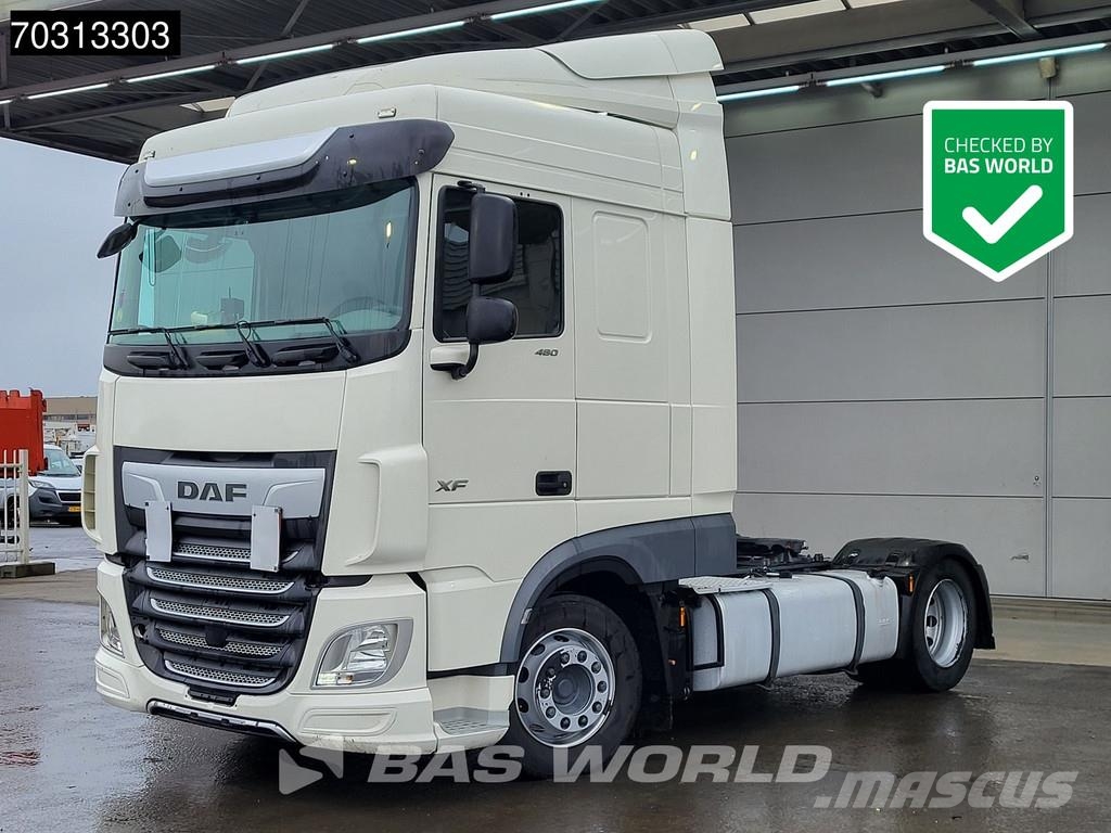 DAF XF 480 4X2 SC Mega 2xTanks وحدات الجر