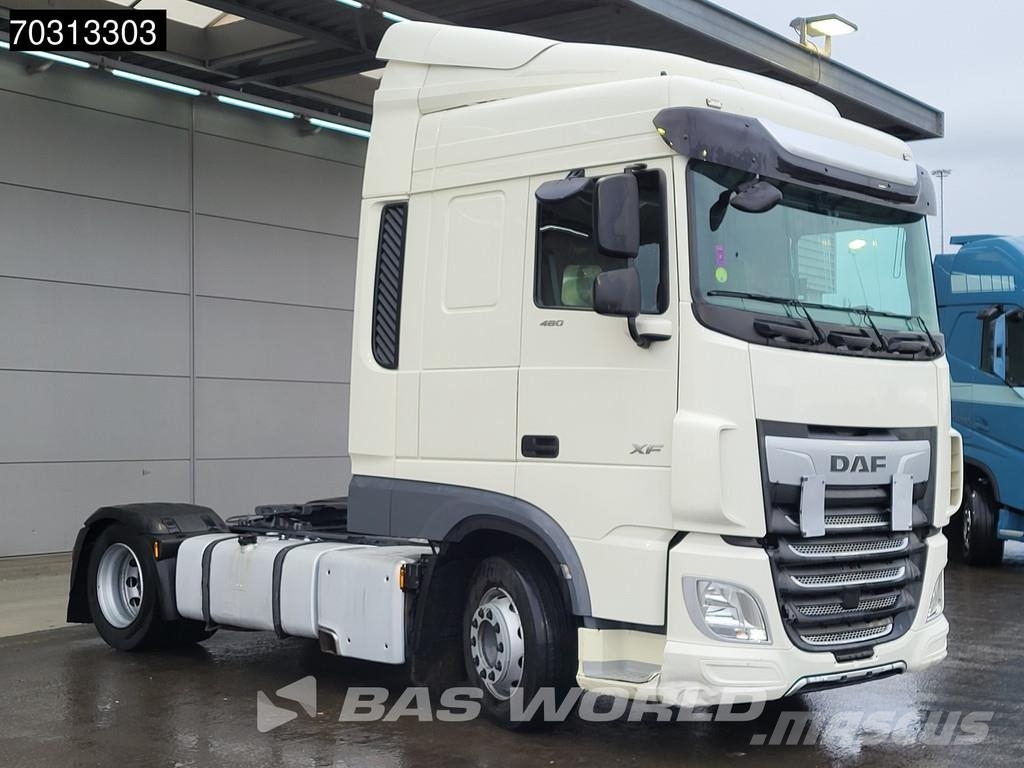 DAF XF 480 4X2 SC Mega 2xTanks وحدات الجر