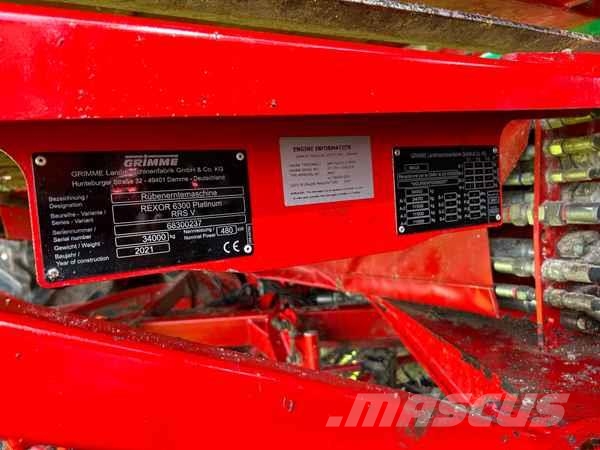 Grimme REXOR 630 / 830 / 930 ماكينات زراعية - غير ذلك