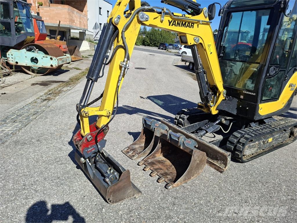 Yanmar SV22 Mini ekskavatörler, 7 tona dek