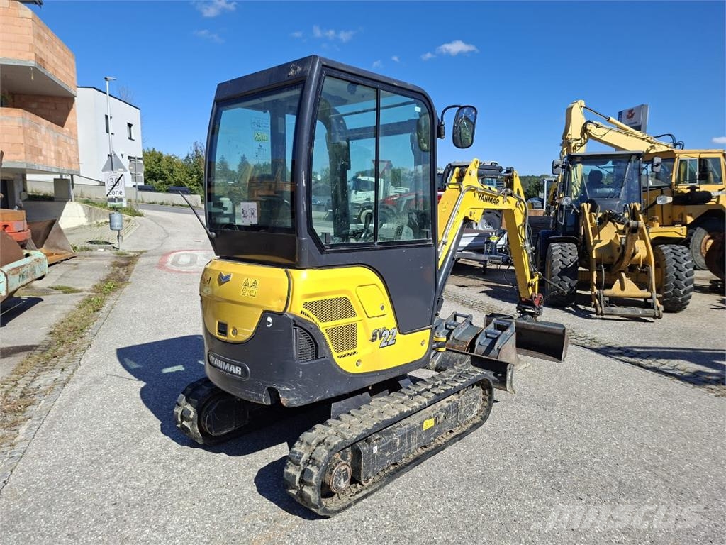Yanmar SV22 Mini ekskavatörler, 7 tona dek