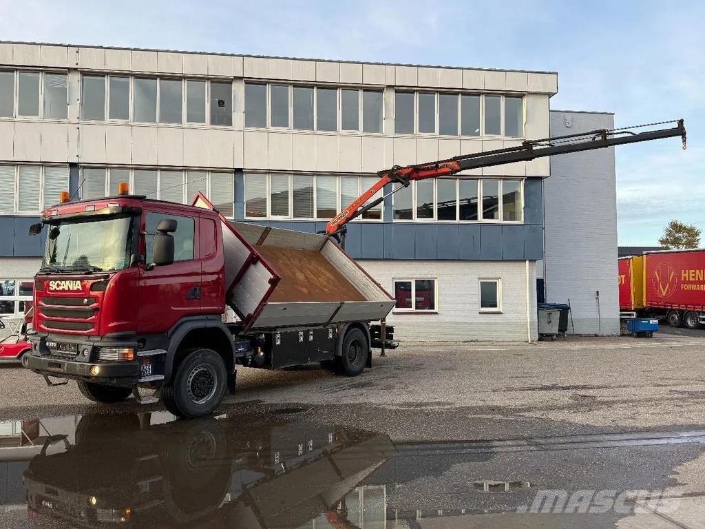 Scania G370 4X4 EURO 6 - PALFINGER PK9002 EH + REMOTE CON All terrain cranes