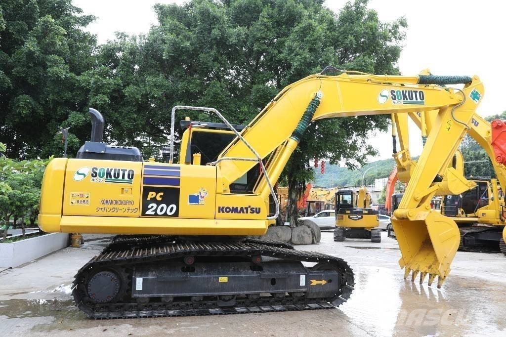 Komatsu PC 200-8 Minigraafmachines < 7t