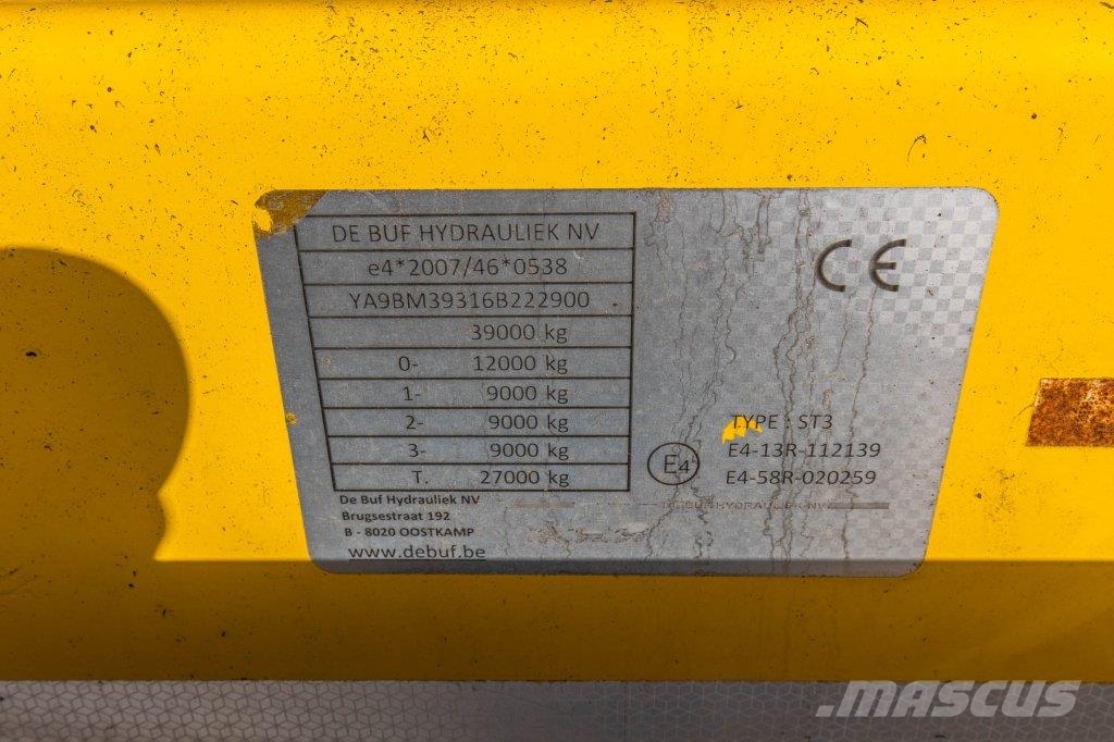 De Buf BETON MIXER/MALAXEUR/MISCHER 12M3 Outros semi-reboques
