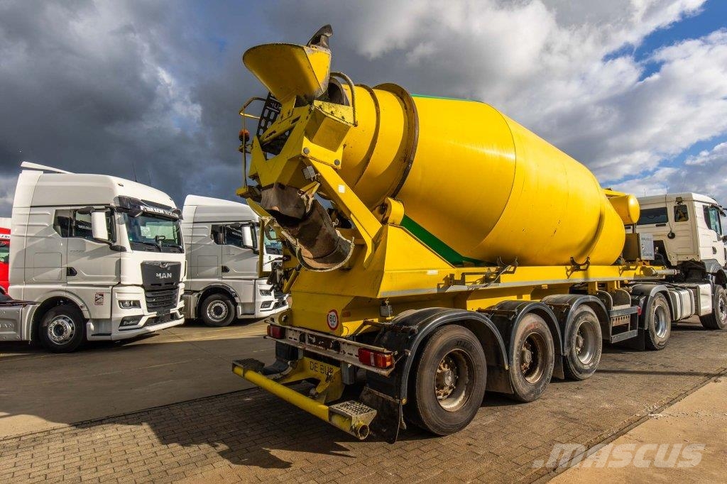De Buf BETON MIXER/MALAXEUR/MISCHER 12M3 Kitos puspriekabės