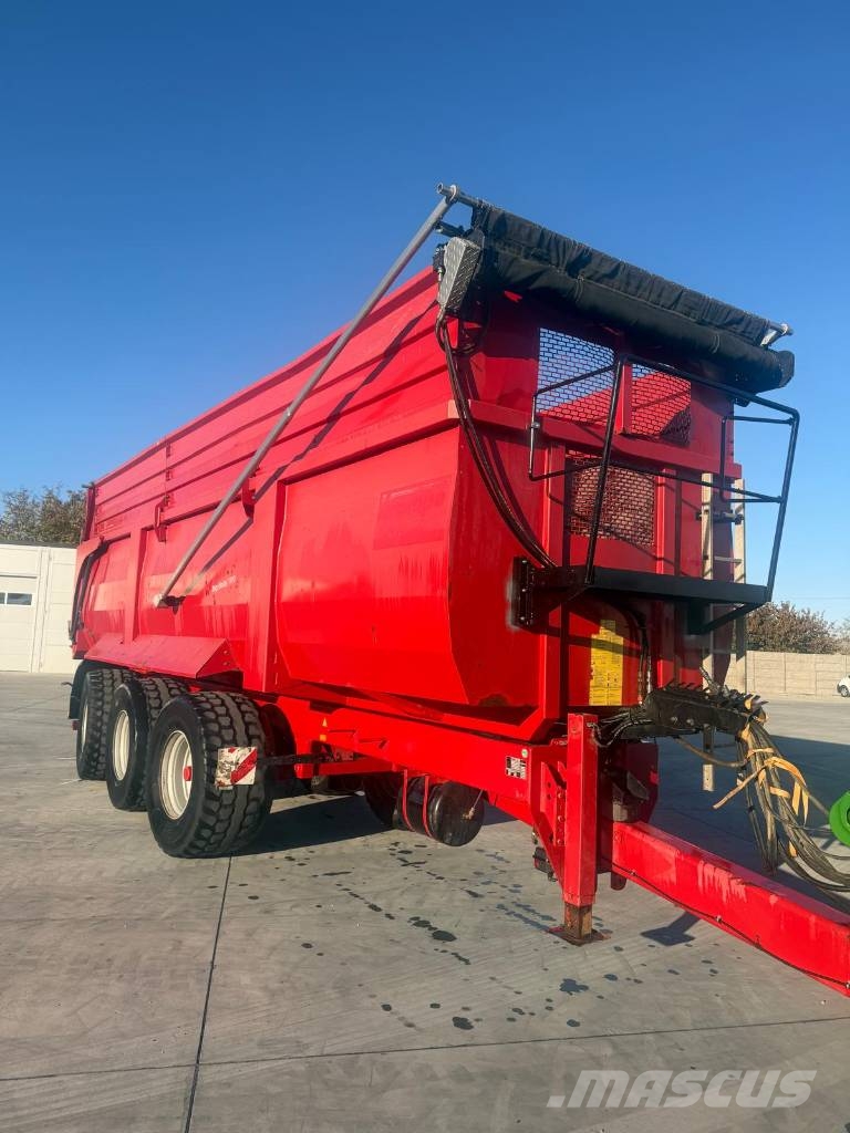 Krampe Big Body 900 مقطورات قلابة
